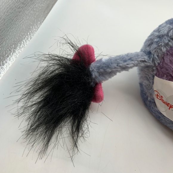 Disney Store Eeyore Easter Basket Flower Winnie & Friends Beanie Small 6" Plush - Picture 7 of 11